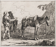 KG 01326
<br/>
Serie ruiters (6 bladen)
<br/>
<em>Rugendas de Oude, Georg Philipp (1666-1742)</em>